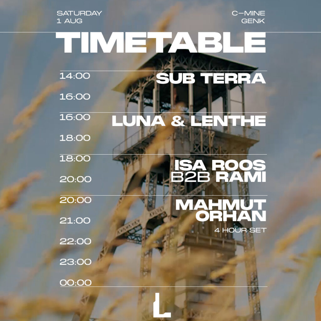 Timetable van Mahmut Orhan Event